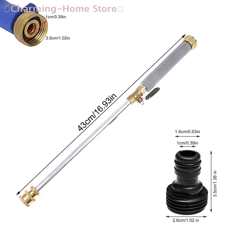 【M】1Pc High Pressure Power Water Sprayer Washer Water Jet Wand Nozzle Sprayer Spray Cleaning Wash Accessories