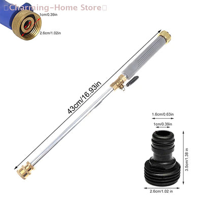 【M】1Pc High Pressure Power Water Sprayer Washer Water Jet Wand Nozzle Sprayer Spray Cleaning Wash Accessories