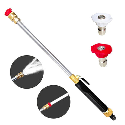 【M】1Pc High Pressure Power Water Sprayer Washer Water Jet Wand Nozzle Sprayer Spray Cleaning Wash Accessories
